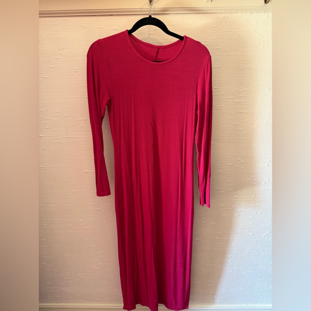 Pink Anthropologie Maxi Dress
